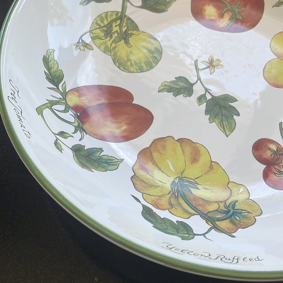 Popular VNTG : Williams Sonoma “Heirloom Tomatoes” Pasta/Salad Bowl - Picture 5 of 7